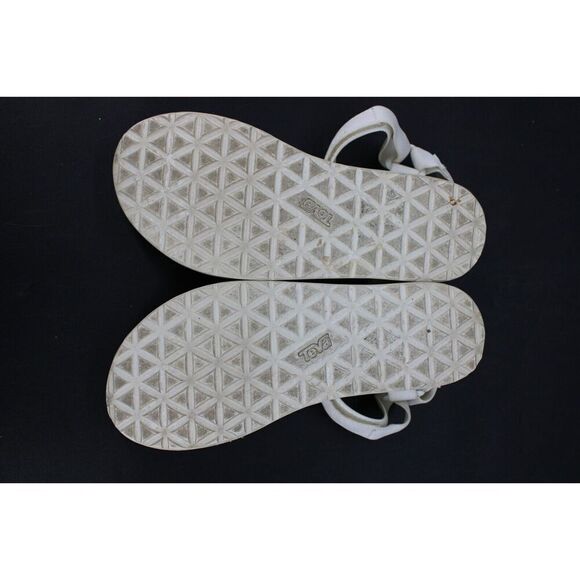 Teva Sandals Womens 9 Midform Universal Platform Strappy White Casual 1090969 - Picture 11 of 11